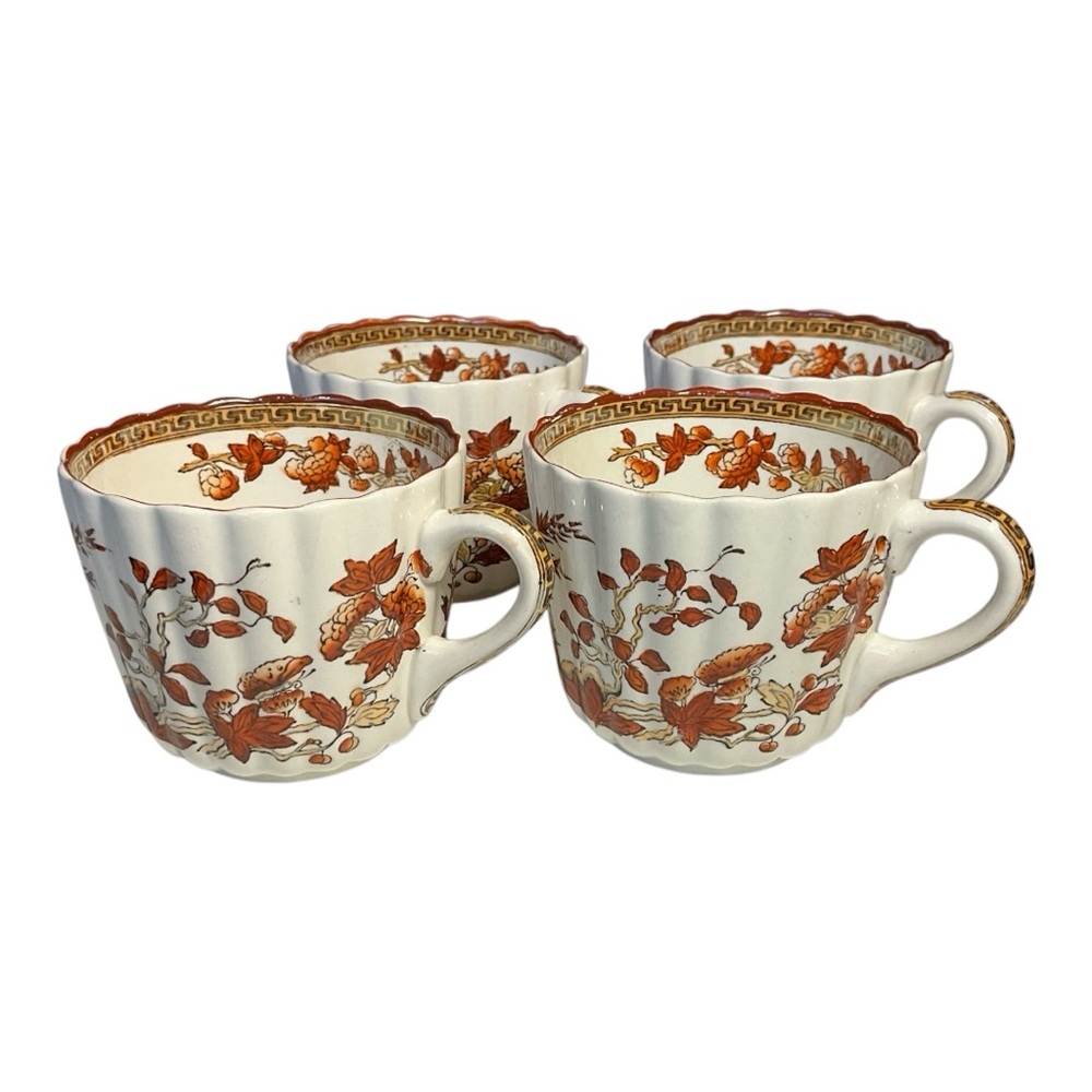 Copeland Spode India Tree Espresso/Tea Cup Set of 4